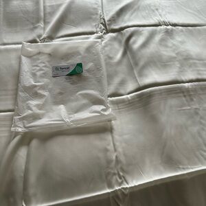 Off White Duvet Cover Soft Bedding 220 x 240cm